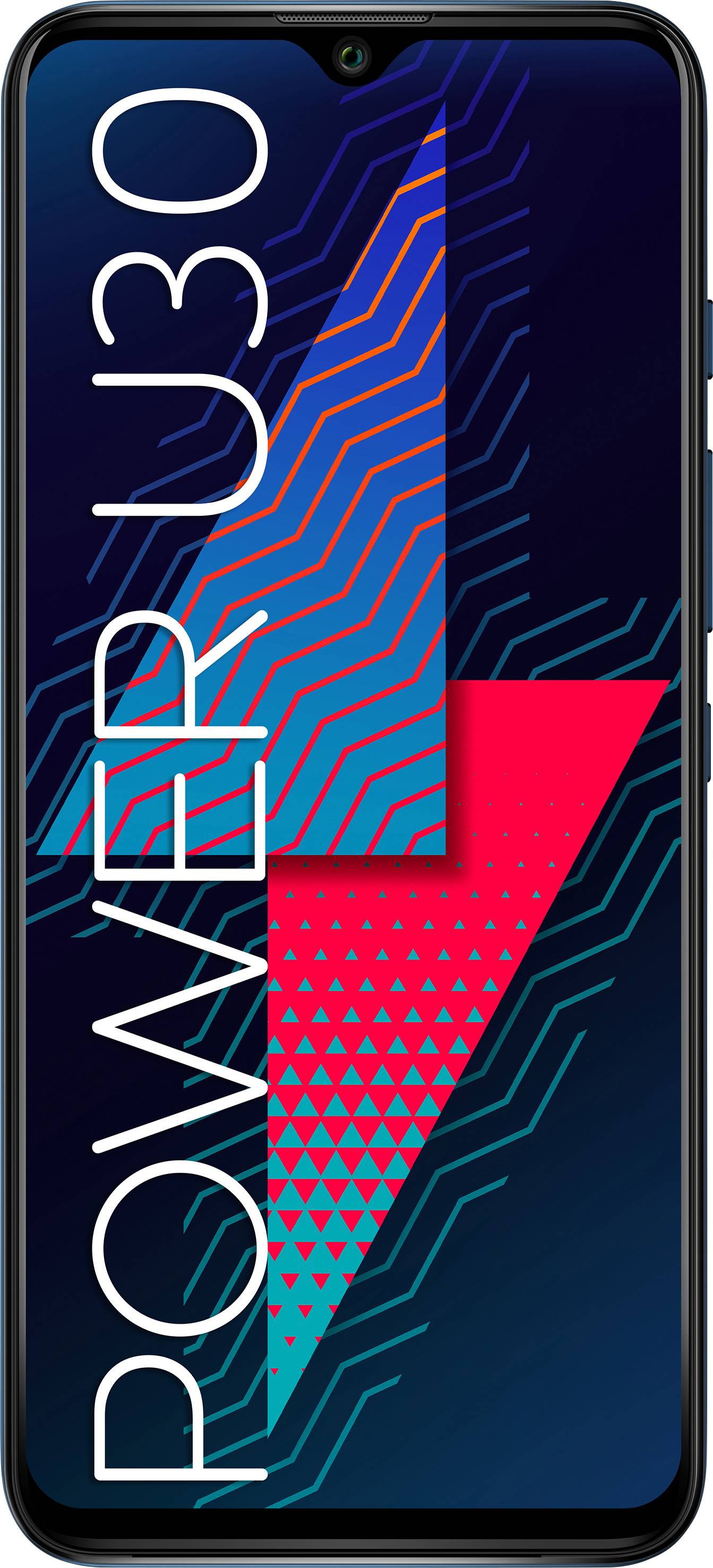 WIKO Mobile Power U30 EU 64 GB Carbon, Blue 17.3 cm (6.82 inch) Smartphone-2