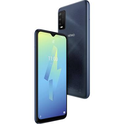 WIKO Mobile POWER U10 Smartphone 32 GB 17.3 cm (6.82 inch) Carbon, Blue Android™ 11 Dual SIM-1