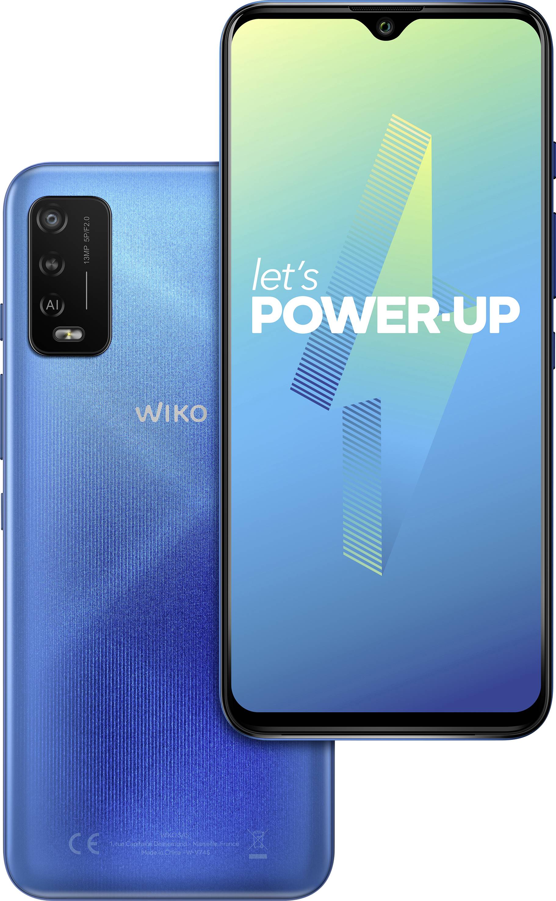 WIKO Mobile POWER U10 EU 32 GB Denim , Blue 17.3 cm (6.82 inch) Smartphone-2