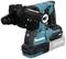 A cordless, blue hammer drill with an ergonomic handle and robust design, suitable for versatile construction work.