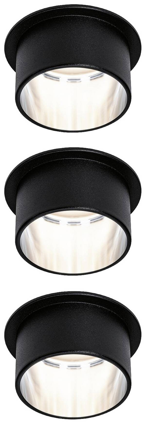 Paulmann 93383 LED recessed light 19.5 W Black, Iron
