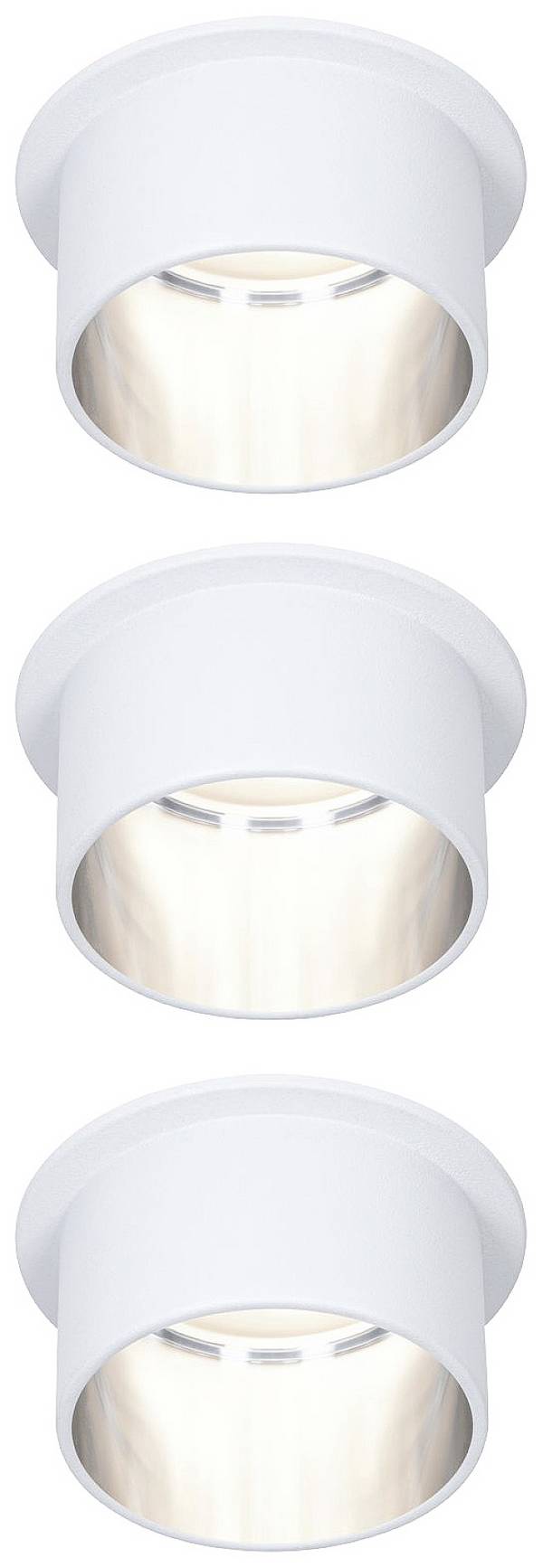 Paulmann 93385 LED recessed light LED (monochrome) Built-in LED 19.5 W White, Iron