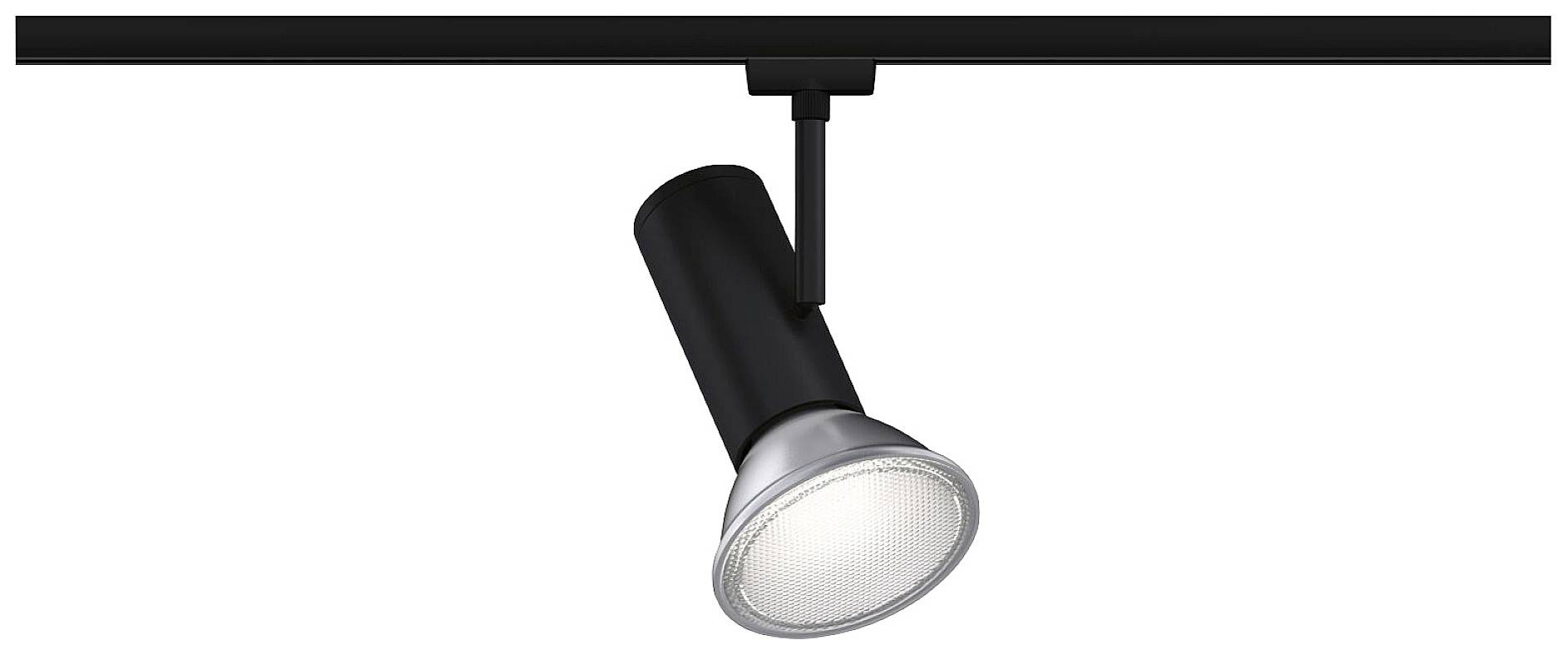 Paulmann High voltage mounting rail light URail E-27 Black