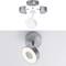 Ceiling Light Installation: The image above shows the assembly steps, below is a mounted, illuminating lamp.