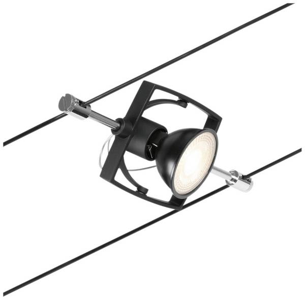 Paulmann Low voltage cable kit light GU5.3 Black (matt), Chrome