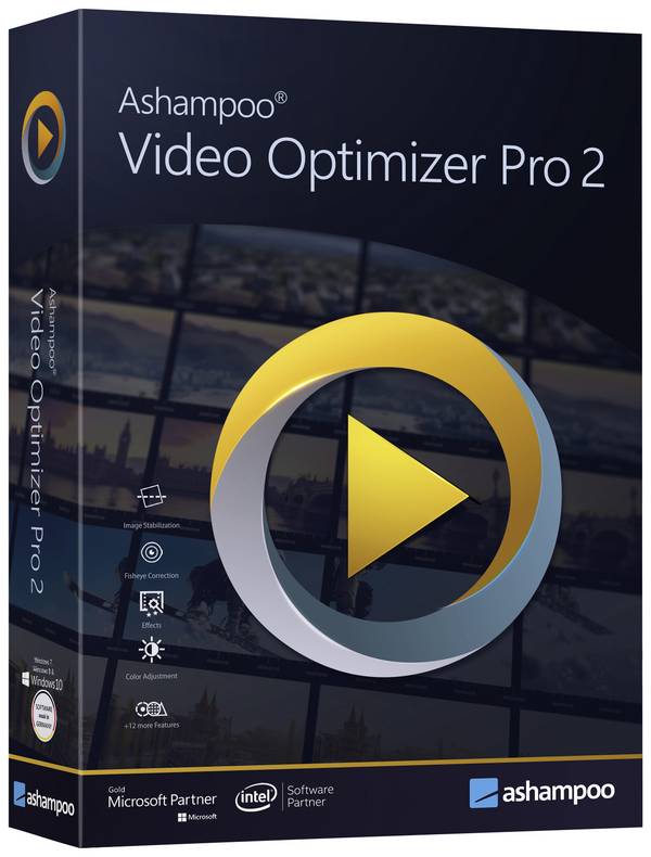 Ashampoo Video Optimizer 2 Full version, 1 licence Windows Video editing