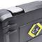 Black tool case with yellow 'C.K' logo on the front.