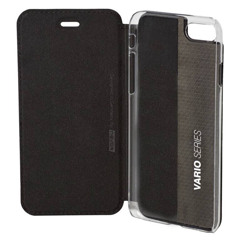 Nevox Vario Series Booklet Apple iPhone SE (2022), iPhone SE (2020), iPhone 8, iPhone 7 Basalt grey 1513