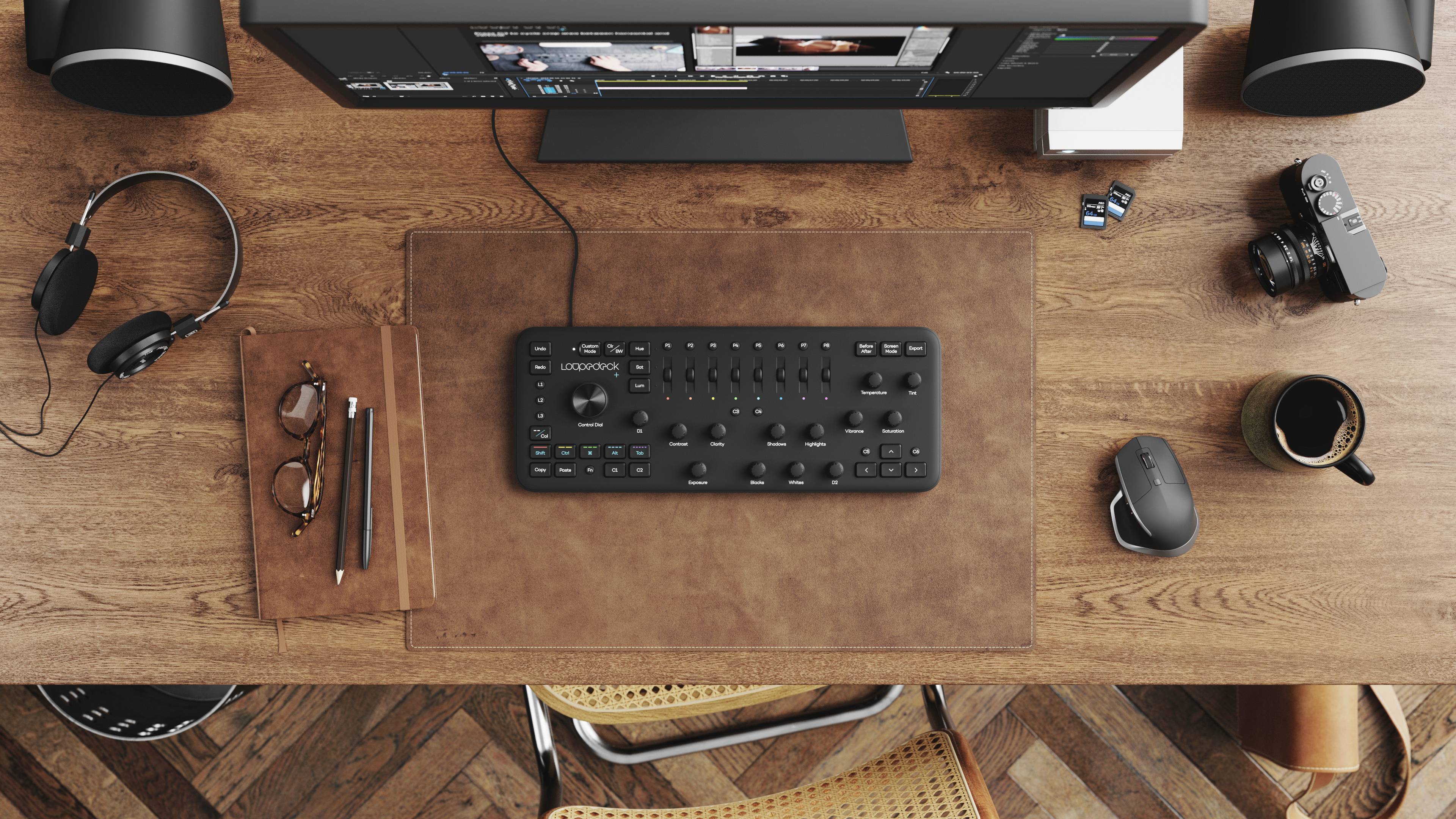Image/video/streaming console Loupedeck Loupedeck+-10