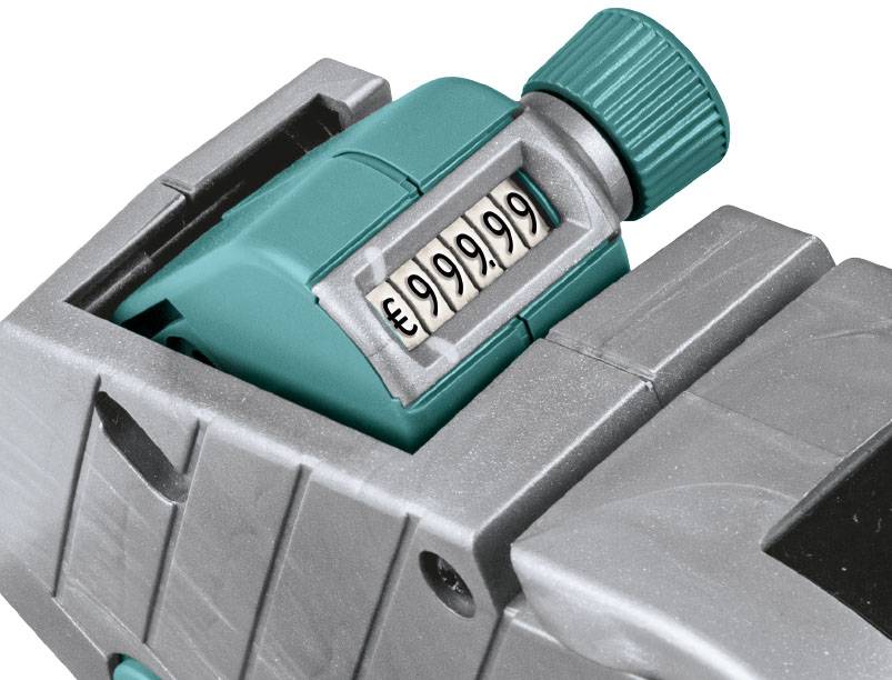 METO Price gun labeller Basic S No. of print rows: 1 Grey-1