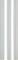 'Three white tubes positioned vertically side by side against a white background.'