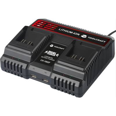 TOOLCRAFT TO-7165920 ALG-1100 Dual charger 20 V 4.5 A 