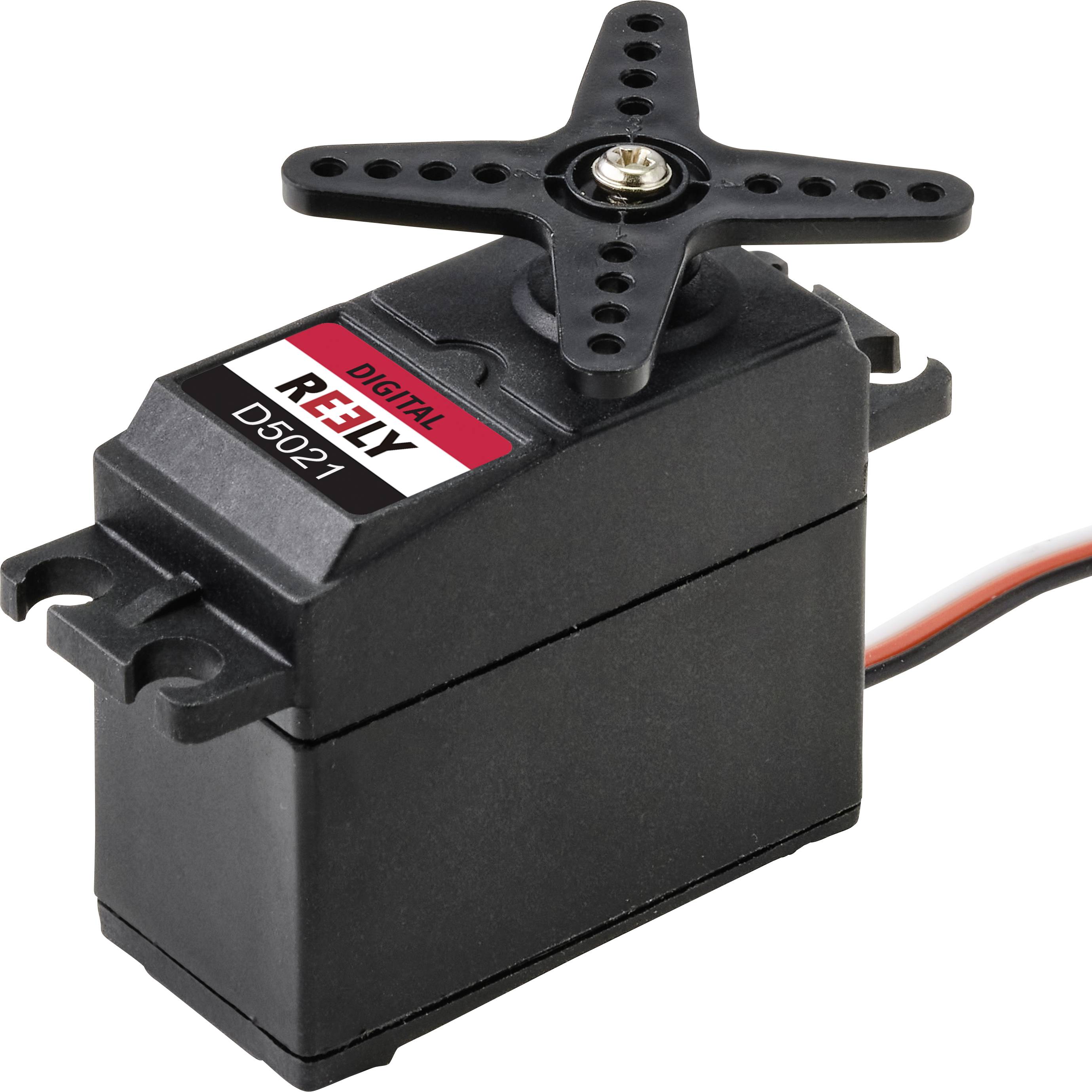 Reely Standard servo D5021 Digital servo Gear box material: Plastic Connector system: JR