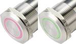 TRU COMPONENTS Capacitive pushbutton (Ø) 22 mm;24 V;0.5 A;Green, Red
