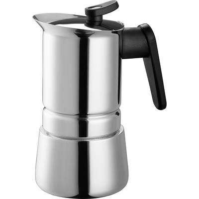  Steelmoka Espresso maker Stainless steel  Cup volume=4 