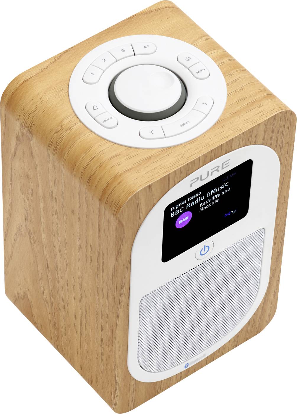 Pure Evoke H3 Desk DAB+, FM AUX, Bluetooth, DAB+, FM Alarm clock |