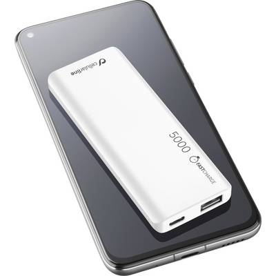 Cellularline Power bank 5000 mAh LiPo USB C® White-0