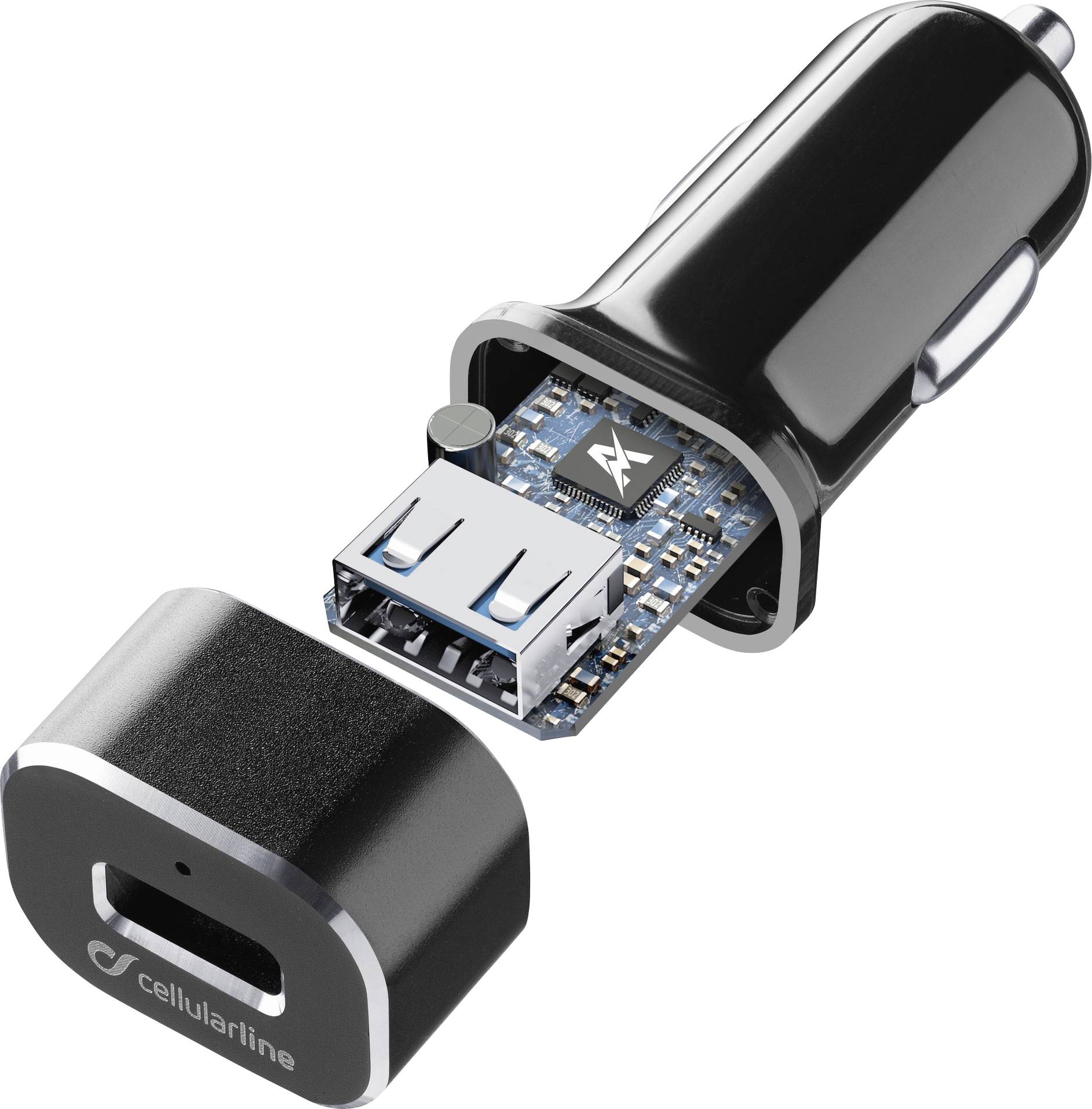 Cellularline Cellularline Car battery charger USB | Conrad.com