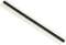 Right-angled two-row pin connector with black plastic housings, suitable for electronic circuits and wiring.