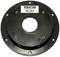 A black speaker flange by Visaton, model number WG 148 R. The component has a central opening and screw holes.