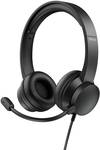 Trust RYDO PC Over-ear headset Corded (1075100) Stereo Black Volume control, Microphone mute