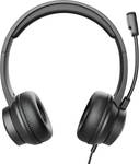 Trust RYDO PC Over-ear headset Corded (1075100) Stereo Black Volume control, Microphone mute