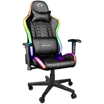 Buy Trust GXT716 RIZZA RGB Gaming chair Black, RGB