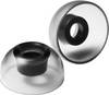 AZLA SednaEarfit Crystal TWS (M/ML/L) In-ear Headphone earpads 3 Pair Black, Transparent