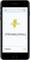 A smartphone screen displays a warning with a yellow lightning symbol and the text 'POWER FAILURE'.
