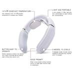 Neck massager, 4356E, white