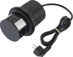 3fach socket tower with 2 x USB-A.