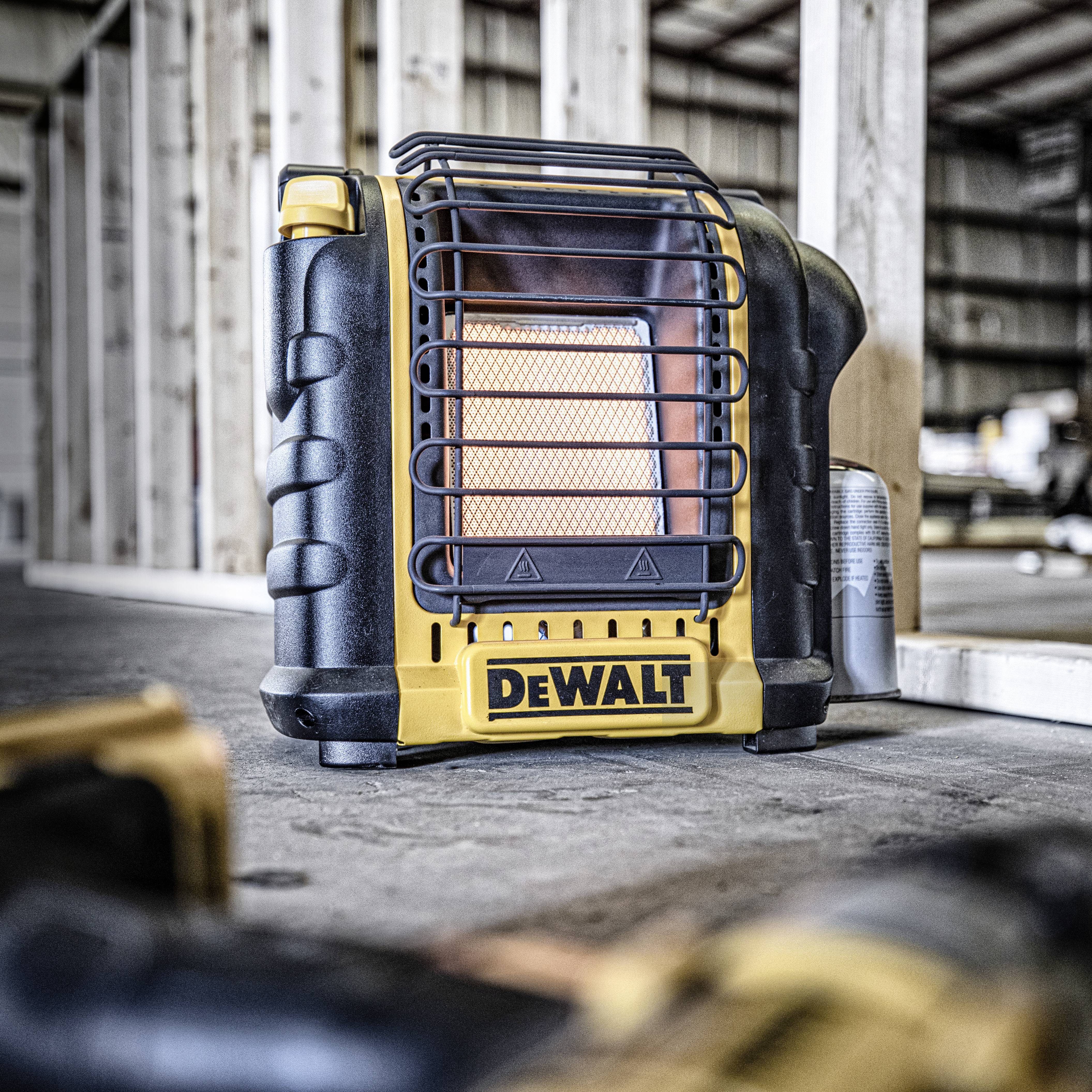 Dewalt DXH8BX Portable Radiant DXRH008E Fan gas heater | Conrad.com