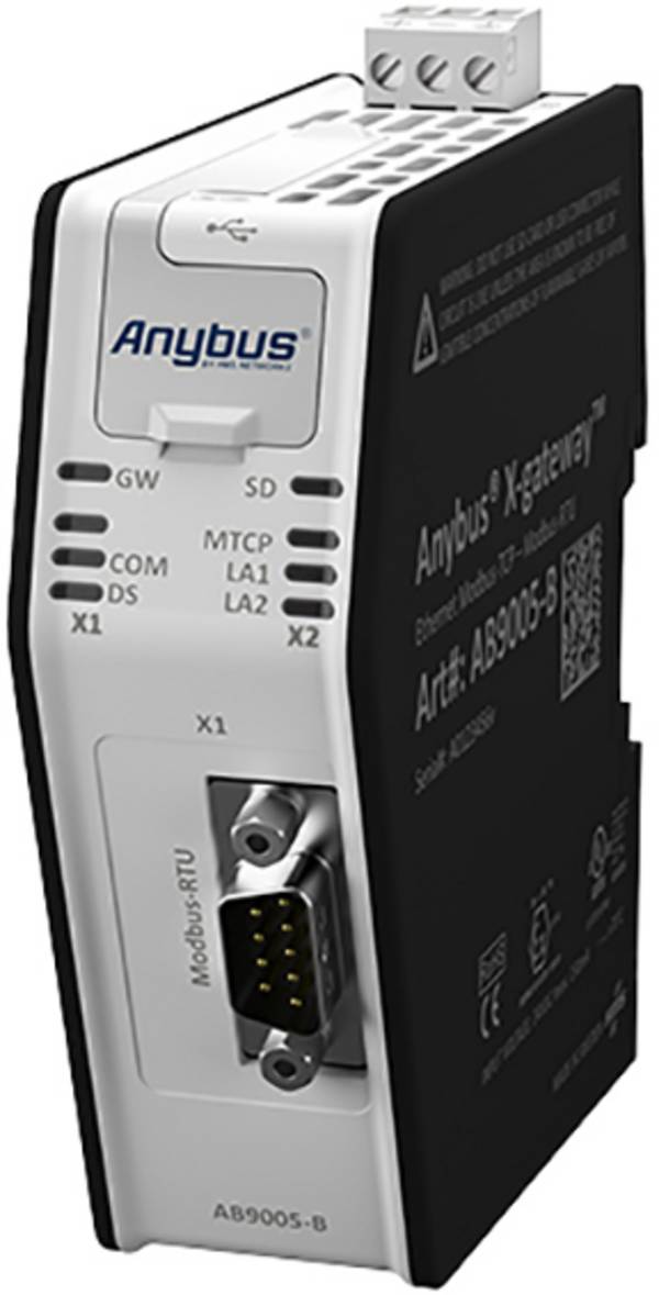 Anybus AB9005 Modbus-TCP Master/Modbus-RTU Slave Gateway Modbus Gateway 24 V DC 1 pc(s)