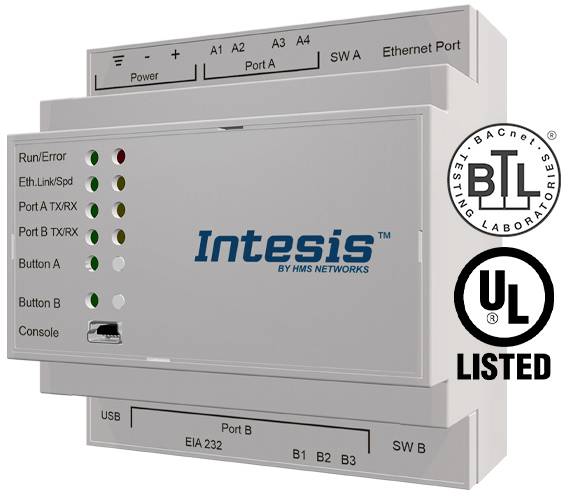Intesis INBACKNX1000000 KNX TP Gateway 1 pc(s)-1