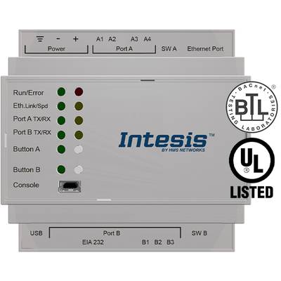 Intesis INKNXBAC1000000 BACnet IP & MS/TP Gateway      1 pc(s)