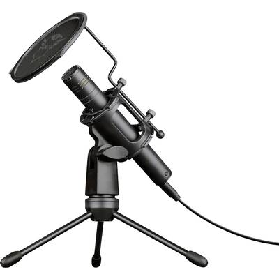 Trust GXT241 VELICA Stand USB microphone Transfer type (details):USB, Corded incl. stand USB-C® USB, Corded  
