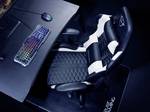 Trust GXT708W RESTO gaming chair, black and white