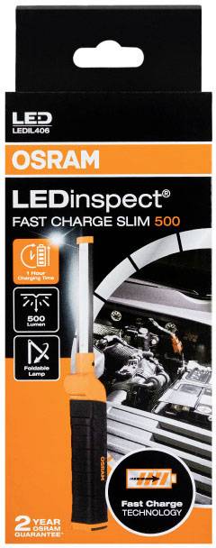 OSRAM LEDIL406 LEDInspect FAST CHARGE SLIM500 LED (monochrome) Work light rechargeable, via USB 500 lm-15