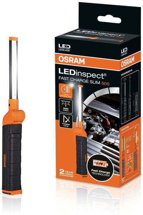 OSRAM LEDIL406 LEDInspect FAST CHARGE SLIM500 LED (monochrome) Work light rechargeable, via USB 500 lm-21