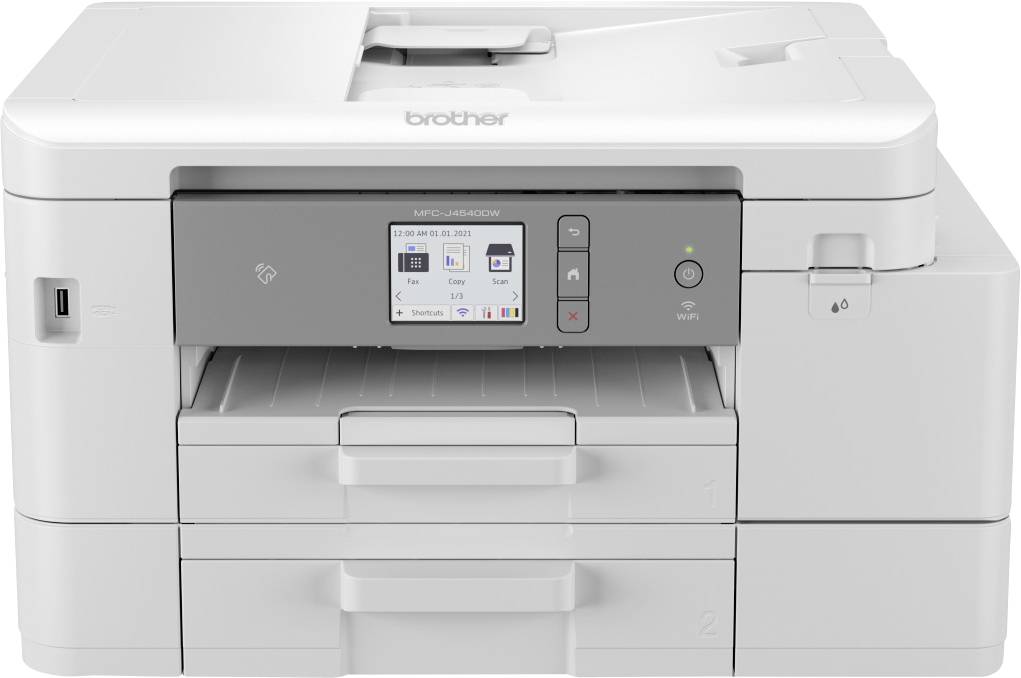 Brother MFC-J4540DW Multifunction printer Inkjet Colour A4 Printer, scanner, copier, fax Duplex, LAN, Wi-Fi, USB