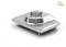 Small silver fan on a square base. Fan grille visible. White background. Thicon Models logo in the top right corner.