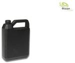 Oil canister 4L made of metal black