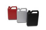 Oil canister 4L made of metal black