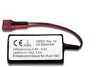 Drive battery 7.4V 3.5Ah Li-ion with T-plug and protection electronics