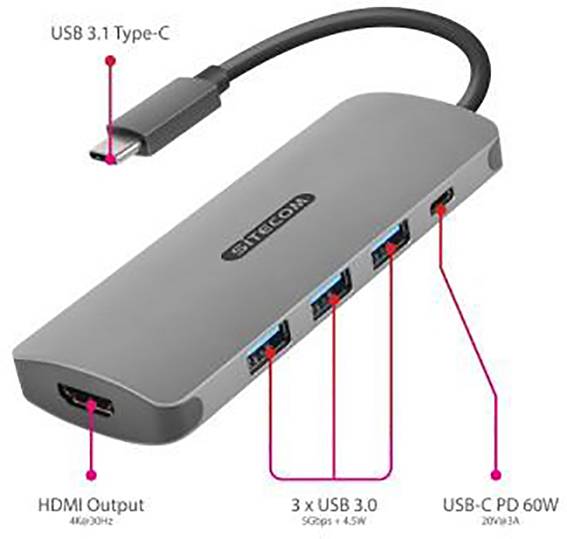 Sitecom Cn Usb C Adapter Conrad Com