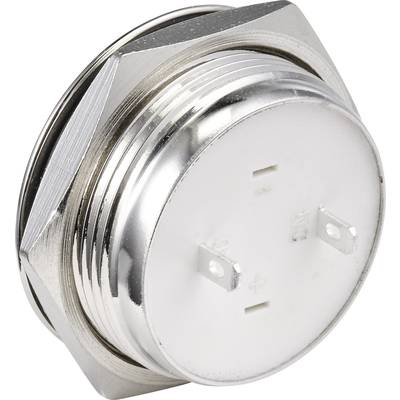 A silver-coloured metal/plastic adapter with three connections, used for electrical connections in technical devices.