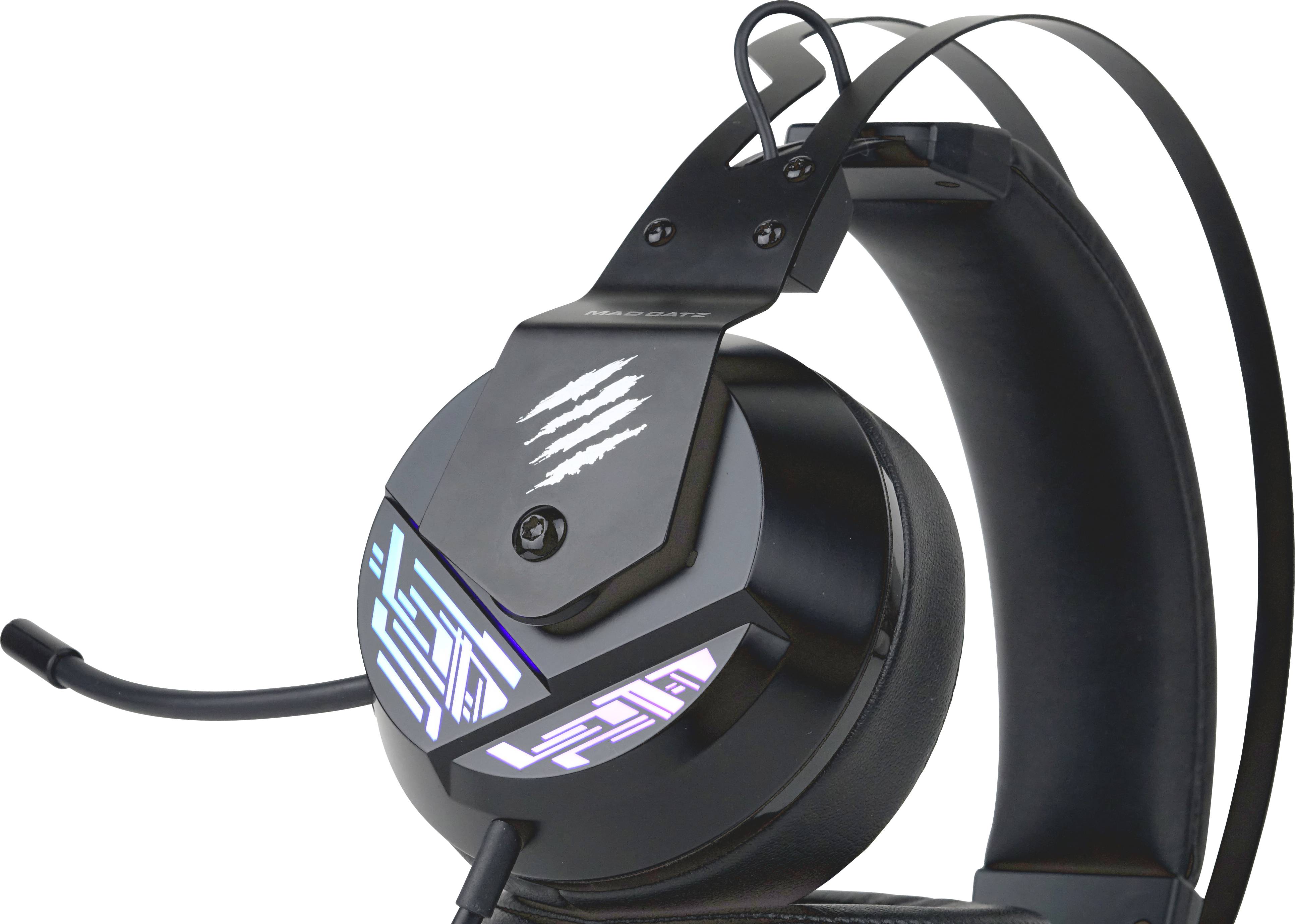 MadCatz F.R.E.Q. 4 Stereo Over-ear headset Corded (1075100) 7.1 Surround Black Noise cancelling Volume control, Micropho-3