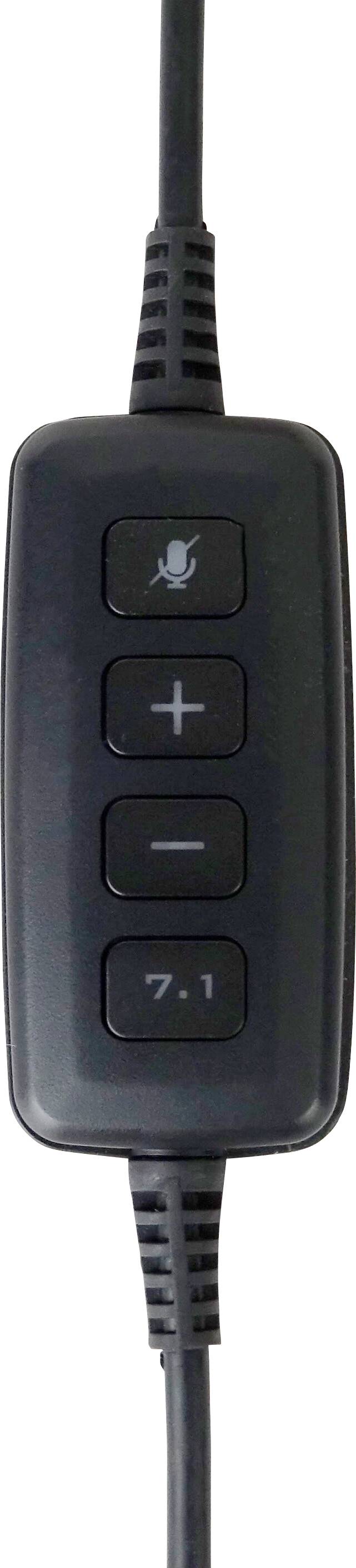 MadCatz F.R.E.Q. 4 Stereo Over-ear headset Corded (1075100) 7.1 Surround Black Noise cancelling Volume control, Micropho-4