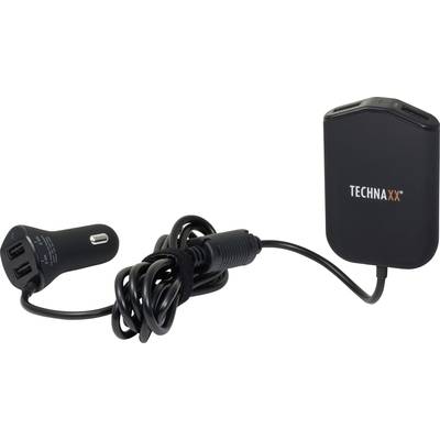 Technaxx 4708 TE14 In-car 12V splitter Interfaces: USB 4 x