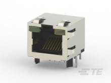TE Connectivity TE AMP MODULAR JACKS - INVERTED AND LEDS MODULAR JACKS - INVERTED AND LEDS 2-406549-4 1 pc(s)
